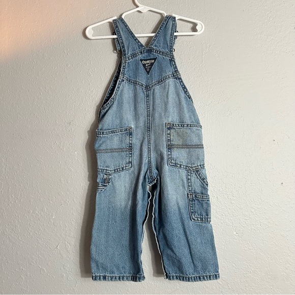 Vintage Oshkosh B’gosh Denim Overalls, unisex, size 12 months - Picture 3 of 7